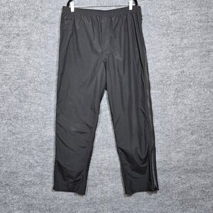 Zero Restriction Mens Packable Waterproof Golf Pants Black Full Zip Leg Large